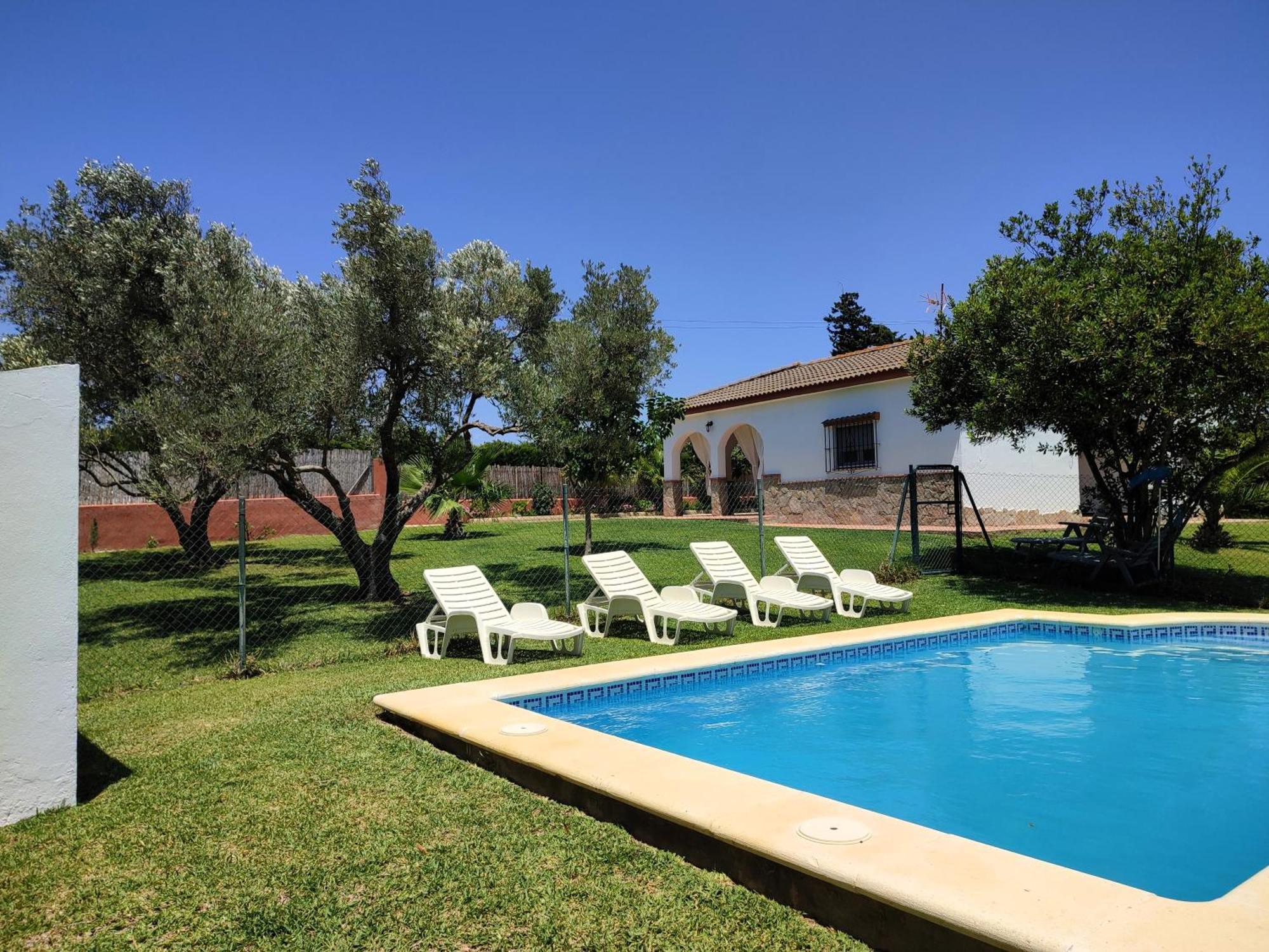 Casa Rural El Laurel Con Piscina Privada Conil De La Frontera Eksteriør billede